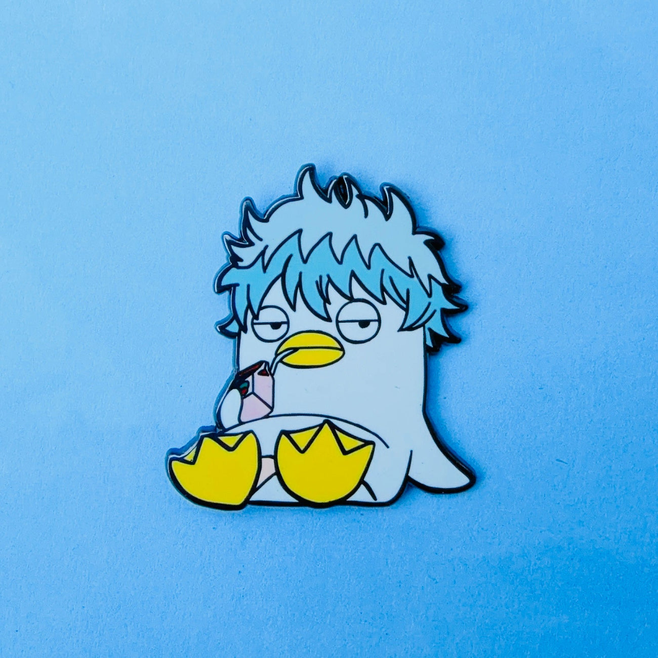 Elizabeth as Gintoki Enamel Pin