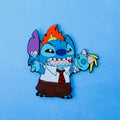 Stitch As Emotions Enamel Pin - Anger