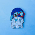 Stitch As Emotions Enamel Pin - Sadness