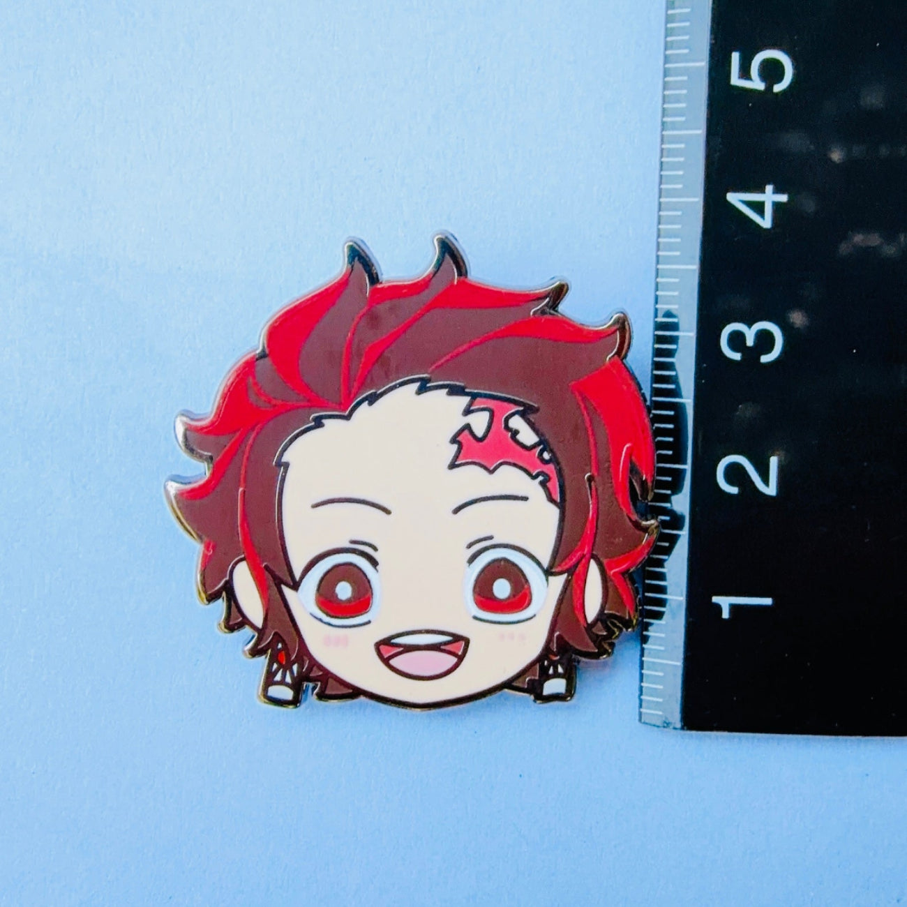 Demon Blade Enamel Pin - Brother