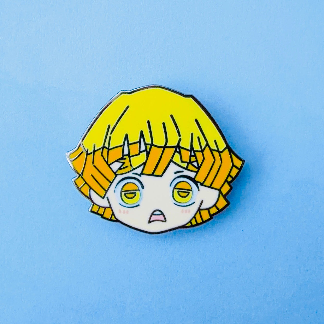 Demon Blade Enamel Pin - Lightning