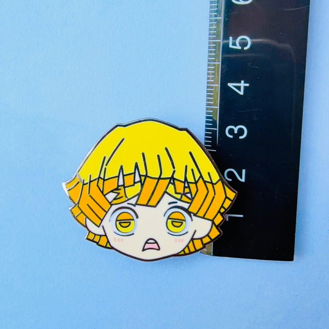 Demon Blade Enamel Pin - Lightning