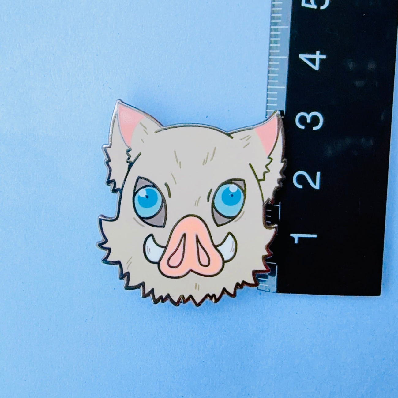 Demon Blade Enamel Pin - Boar