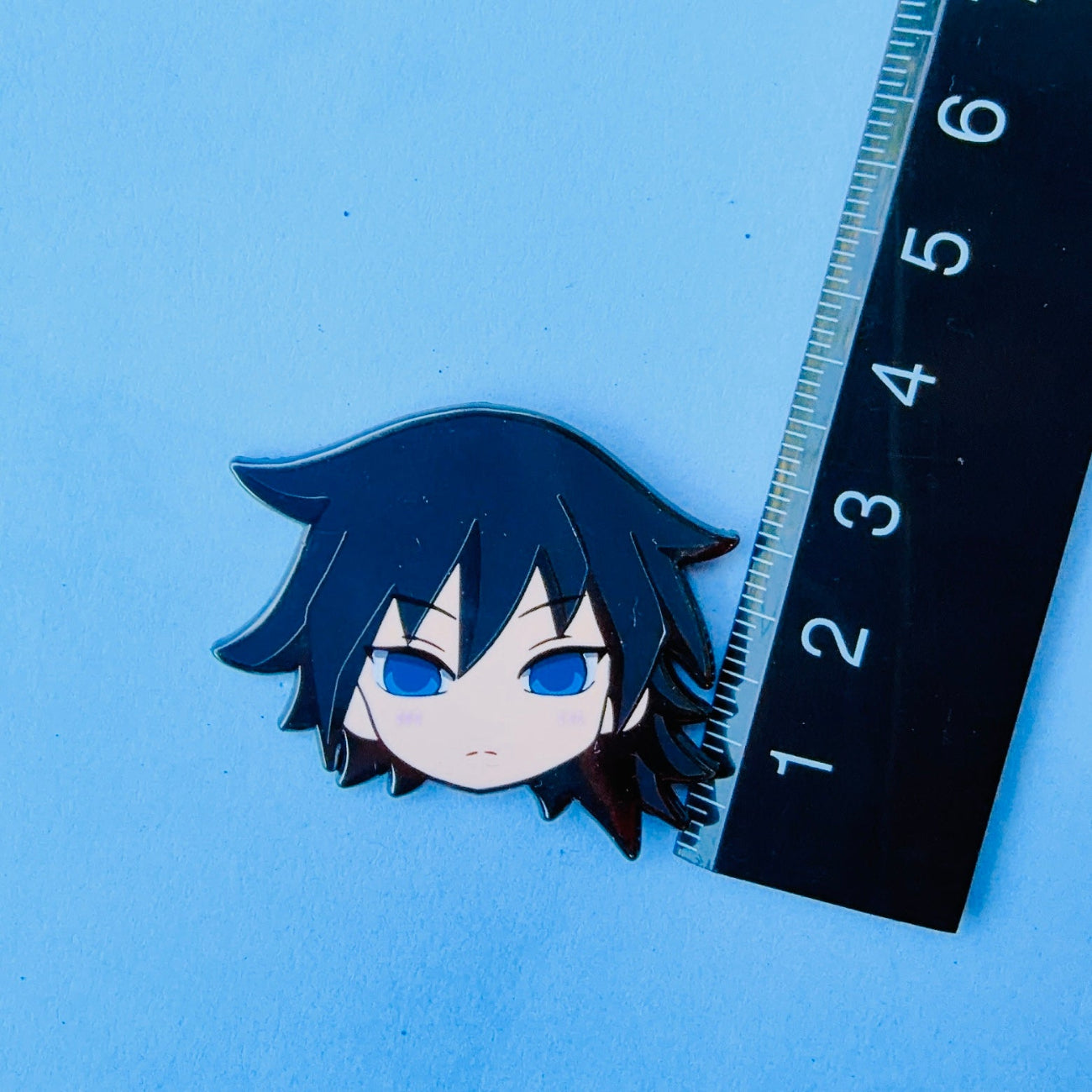Demon Blade Enamel Pin - Water