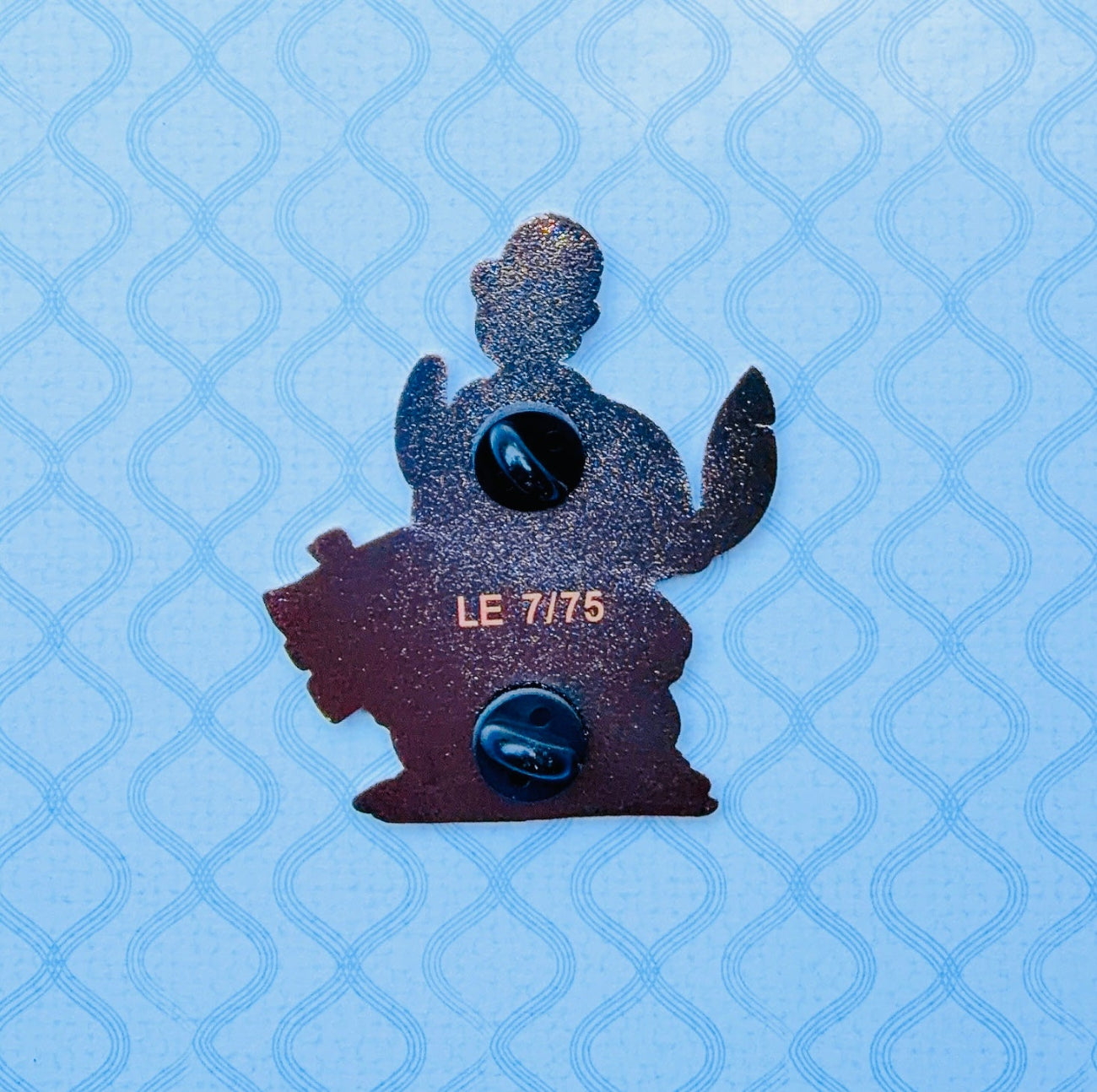 Stitch As Haunted Mansion Characters Enamel Pin - Quicksand