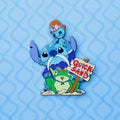 Stitch As Haunted Mansion Characters Enamel Pin - Quicksand