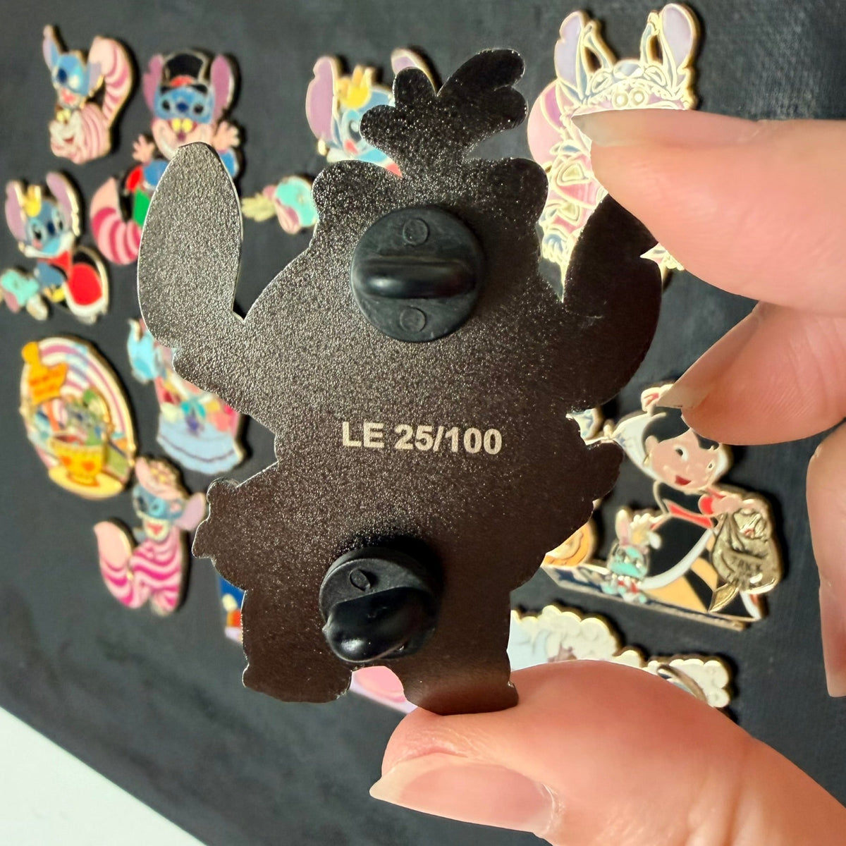 Stitch As Emotions Enamel Pin - Anxiety