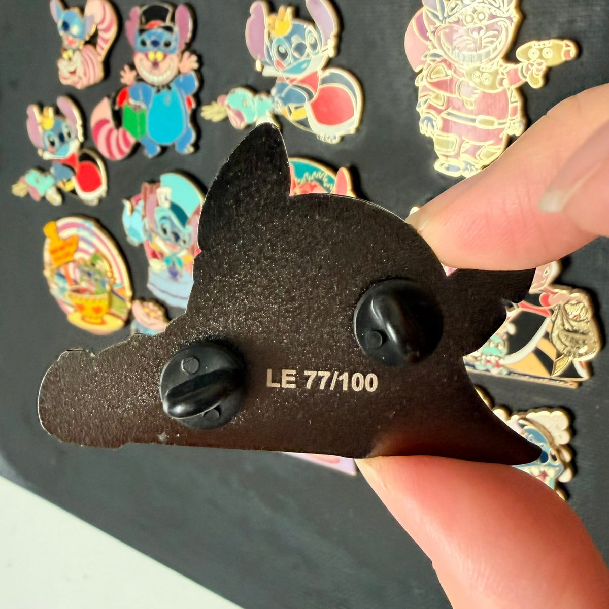 Stitch As Emotions Enamel Pin - Ennui